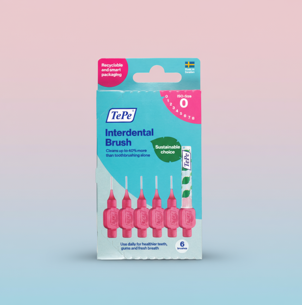 Tepe El Original Escovilhão Interdentário 0,4mm Rosa 6 unid